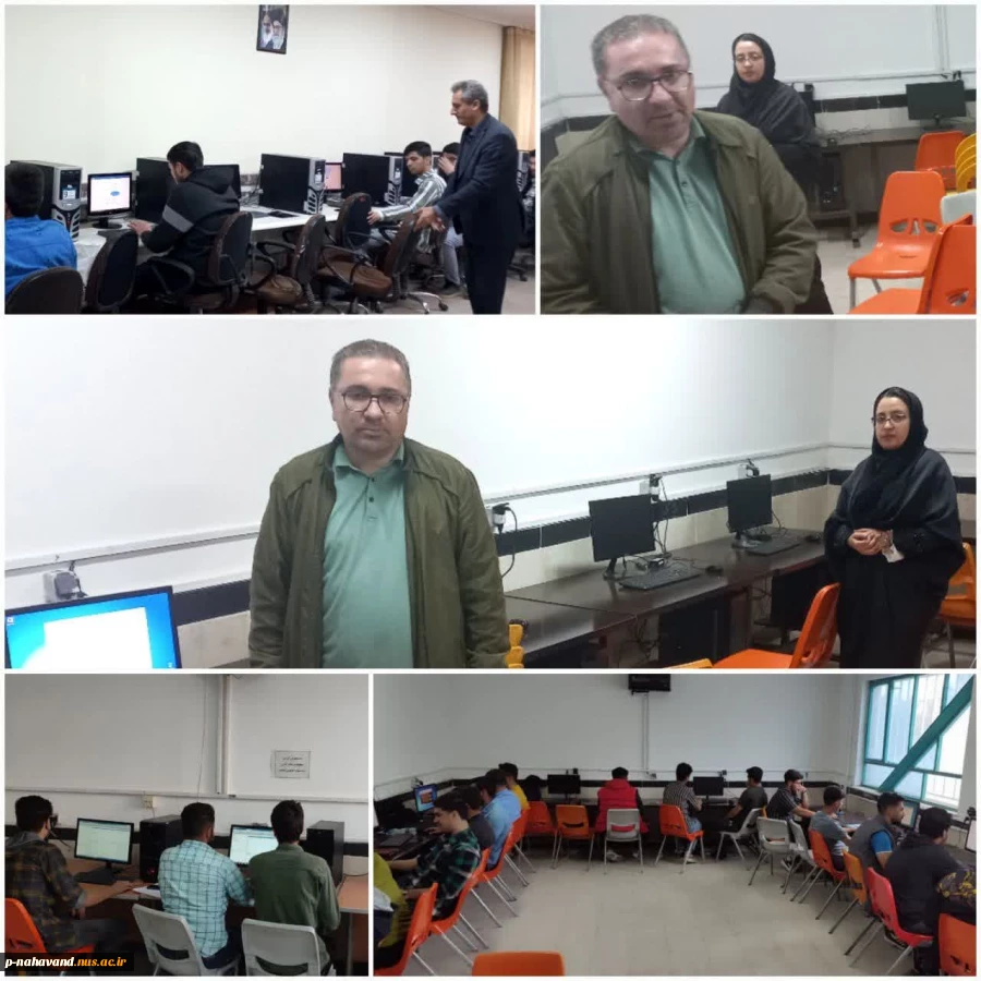 ارتقاء نرم افزاری و سطح خدمات رسانی پنج سایت کامپیوتر آموزشکده حاج حشمت شهبازی توسط زوج خیر نهاوندی
 2