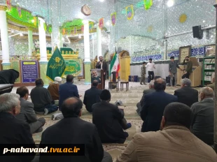 حضور ریاست، یاوران علمی و دانشجویان آموزشکده حاج حشمت شهبازی در مراسم ولادت با سعادت حضرت زینب (س) 4