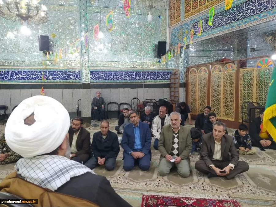 حضور ریاست، یاوران علمی و دانشجویان آموزشکده حاج حشمت شهبازی در مراسم ولادت با سعادت حضرت زینب (س) 6