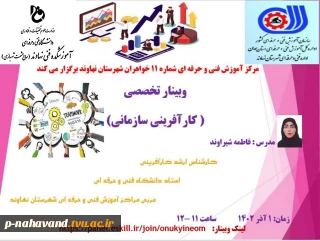 به مناسبت  فرارسیدن هفته جهانی کارآفرینی برگزار شد
