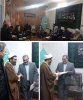 تجلیل از عضو هیئت علمی دانشگاه فنی و حرفه ای استان همدان در دفتر  نماینده محترم ولی فقیه شهرستان نهاوند 2
