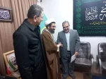 تجلیل از عضو هیئت علمی دانشگاه فنی و حرفه ای استان همدان در دفتر  نماینده محترم ولی فقیه شهرستان نهاوند 7