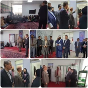 بازدید مهندس علیرضا شهبازی نماینده ی مردم شریف شهرستان نهاوند در مجلس شورای اسلامی و برخی از اعضاء هیئت رئیسه دانشگاه واحد استان از خوابگاه دختران آموزشکده 2