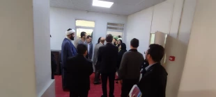 بازدید مهندس علیرضا شهبازی نماینده ی مردم شریف شهرستان نهاوند در مجلس شورای اسلامی و برخی از اعضاء هیئت رئیسه دانشگاه واحد استان از خوابگاه دختران آموزشکده 5