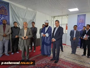 بازدید مهندس علیرضا شهبازی نماینده ی مردم شریف شهرستان نهاوند در مجلس شورای اسلامی و برخی از اعضاء هیئت رئیسه دانشگاه واحد استان از خوابگاه دختران آموزشکده 7