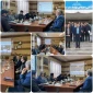 بمنظور اجرایی نمودن طرح ( تاد ) جلسه با مدیران عامل برخی از واحد های صنعتی بزرگ شهرستان در دفتر ریاست آموزشکده