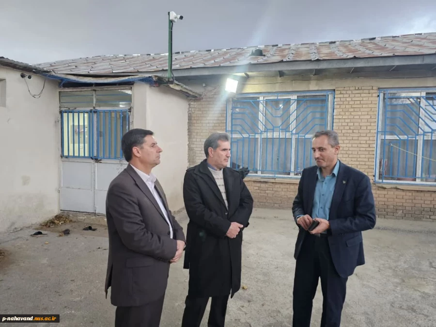 بازدید فرماندار شهرستان نهاوند به همراه معاون سیاسی از آموزشکده  3