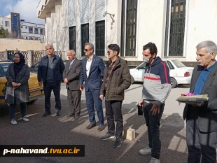 آیین افتتاح خوابگاه بهسازی و تجهیز یافته آموزشکده فنی و حرفه ای نهاوند (حاج حشمت شهبازی) 4