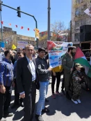 حضور پر شور دانشگاهیان دانشگاه فنی و حرفه‌ای استان همدان در راهپیمایی روز جهانی قدس 8