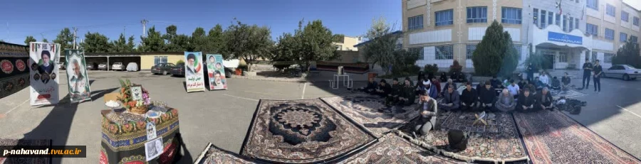 همزمان با هفتمین روز شهادت شهیدان خدمت، مراسم گرامیداشت رییس جمهور شهید و همراهانشان به میزبانی آموزشکده  10