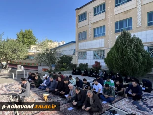همزمان با هفتمین روز شهادت شهیدان خدمت، مراسم گرامیداشت رییس جمهور شهید و همراهانشان به میزبانی آموزشکده  12