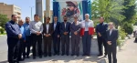 مراسم رونمایی از المان شهید چمران واقع در میدان بسیج توسط رئیس آموزشکده با حضور مسئولان شهرستان نهاوند 3