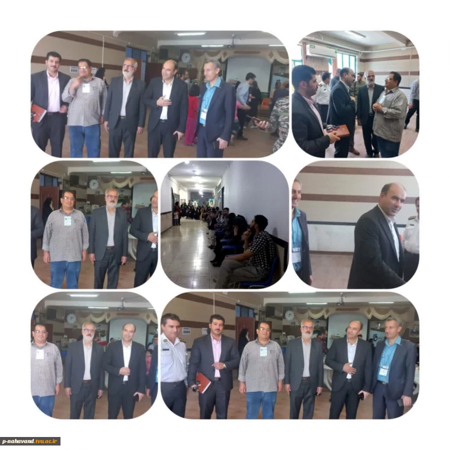 حضور پرشور مردم شریف شهرستان نهاوند در شعبه اخذ رأی مستقر در آموزشکده حاج حشمت شهبازی  3