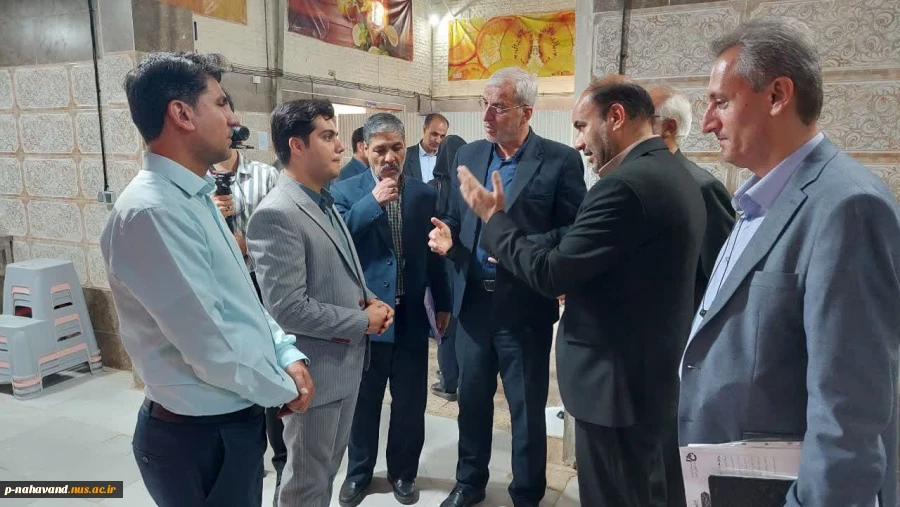 رونمایی از جامع ترین طرح صنایع تبدیلی کشور در نهاوند با حضور مسئولین استان و شهرستان 6