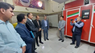 رونمایی از جامع ترین طرح صنایع تبدیلی کشور در نهاوند با حضور مسئولین استان و شهرستان 8