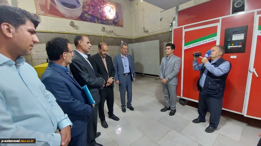 رونمایی از جامع ترین طرح صنایع تبدیلی کشور در نهاوند با حضور مسئولین استان و شهرستان 8