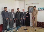 فرماندهی حوزه بسیج دانشجویی شهید امیدی به همراه پرسنل دانشکده ملی مهارت نهاوند  به دیدار  خانواده شهدا رفتند. 2