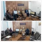 دیدار ریاست و کارکنان حجت الاسلام و المسلمین محمدی سبزواری با امام جمعه جدید شهرستان نهاوند