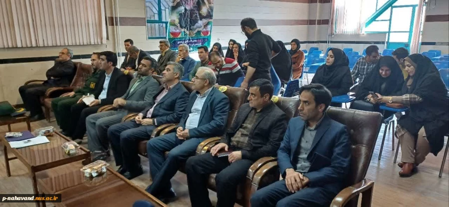 برگزاری نشست جهاد تبیین، خیزش علمی و حامی مقاومت به مناسبت هفته بسیج دانشگاه ملی مهارت استان همدان، حاج حشمت شهبازی نهاوند 6