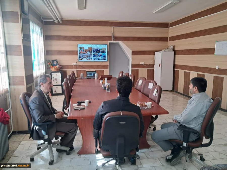 در آستانه هفته پژوهش و فناوری حضور دکتر مرتضی زمانیان معاونت دانشکده مدیریت، علم و فناوری دانشگاه صنعتی امیر کبیر در دانشگاه ملی مهارت واحد نهاوند 3