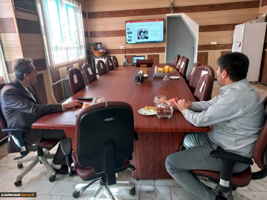 در آستانه هفته پژوهش و فناوری حضور دکتر مرتضی زمانیان معاونت دانشکده مدیریت، علم و فناوری دانشگاه صنعتی امیر کبیر در دانشگاه ملی مهارت واحد نهاوند 9