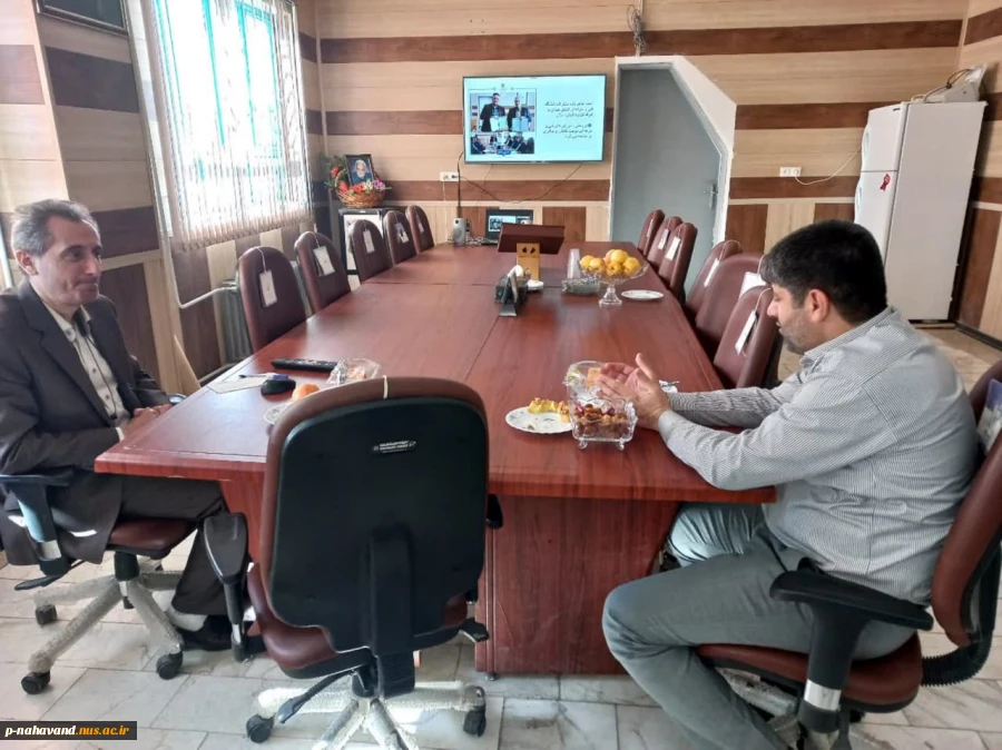 در آستانه هفته پژوهش و فناوری حضور دکتر مرتضی زمانیان معاونت دانشکده مدیریت، علم و فناوری دانشگاه صنعتی امیر کبیر در دانشگاه ملی مهارت واحد نهاوند 13