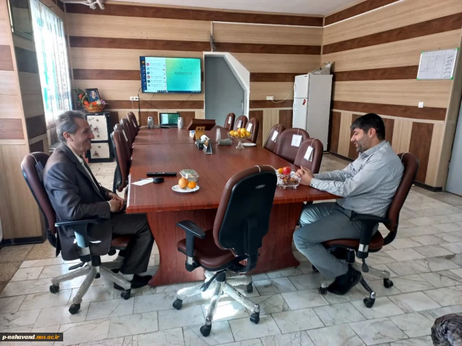 در آستانه هفته پژوهش و فناوری حضور دکتر مرتضی زمانیان معاونت دانشکده مدیریت، علم و فناوری دانشگاه صنعتی امیر کبیر در دانشگاه ملی مهارت واحد نهاوند 16