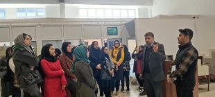 شرکت دانشجویان دختر درهمایش کاربرد هوش مصنوعی در فضای کسب و کار و تور فناوری پارک علم و فناوری همدان
 3
