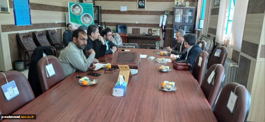 برگزاری جلسه روسای دانشگاه های نهاوند جهت تجمیع ویژه برنامه‌های روز دانشجو در دانشگاه ملی مهارت نهاوند 6