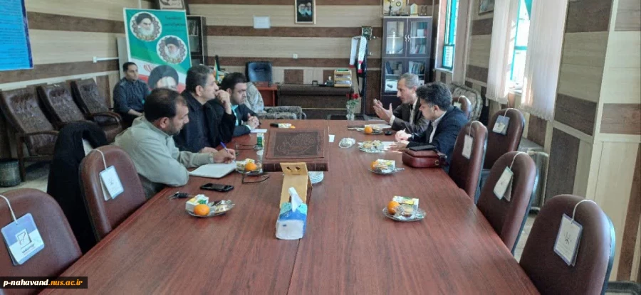 برگزاری جلسه روسای دانشگاه های نهاوند جهت تجمیع ویژه برنامه‌های روز دانشجو در دانشگاه ملی مهارت نهاوند 7