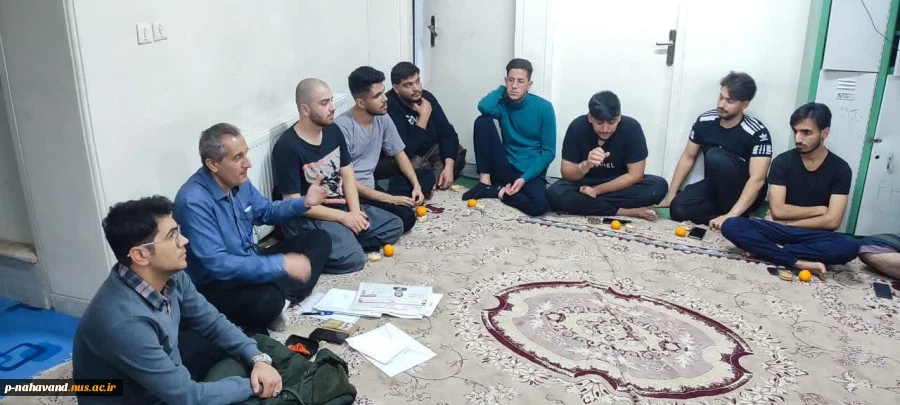 نشست صمیمی با دانشجویان پسر ساکن خوابگاه جهت عرض  تبریک روز دانشجو و بررسی مسائل و مشکلات دانشجویان در حوزه های مختلف  2