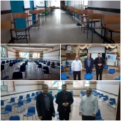 به همت واحد آموزش، جلسه هماهنگی برگزاری امتحانات نیمسال اول برگزار شد 4
