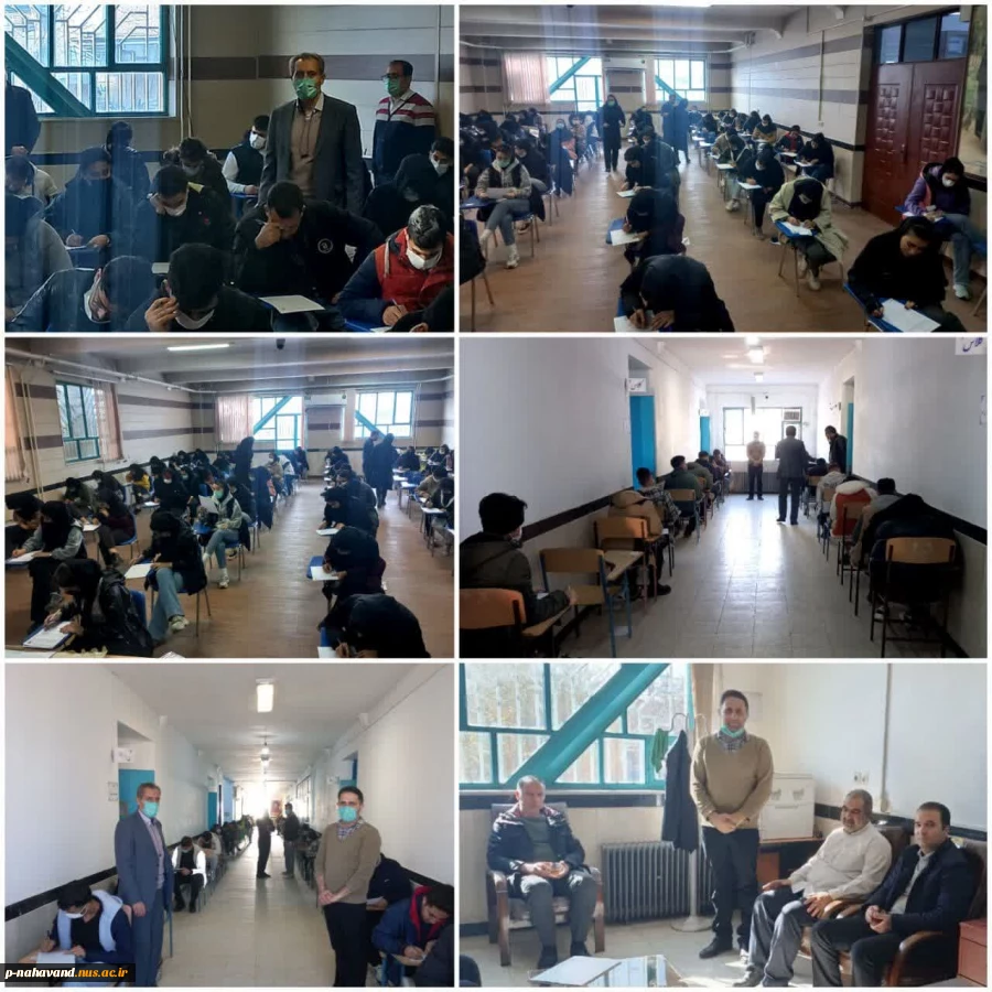 بازدید هیات نظارت و ارزیابی دانشگاه‌ ملی مهارت استان همدان از آموزشکده نهاوند  2