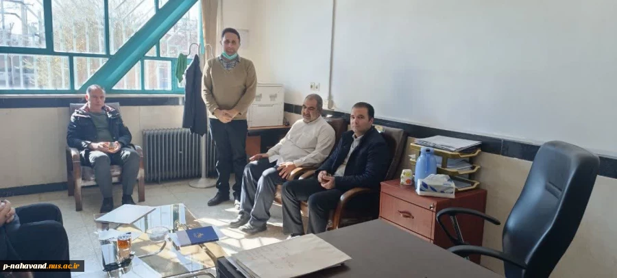 بازدید هیات نظارت و ارزیابی دانشگاه‌ ملی مهارت استان همدان از آموزشکده نهاوند  4