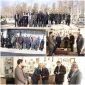 دانشگاهیان نهاوند با غبار روبی مزار شهدا و دیدار با خانواده معظم شهیدان ایام الله دهه مبارک فجررا گرامی داشتند