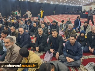 حضور پر رنگ اساتید و دانشجویان دانشگاه ملی مهارت استان همدان در مراسم سالگرد شهدای گروه انقلابی ابوذر و شهید مدافع حرم احمد شوهانی 3