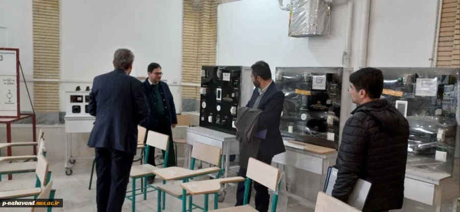 بازدید ادواری کارگروه تخصصی هیئت نظارت ارزیابی و تضمین کیفیت عتف استان همدان از دانشگاه ملی مهارت واحد نهاوند 3