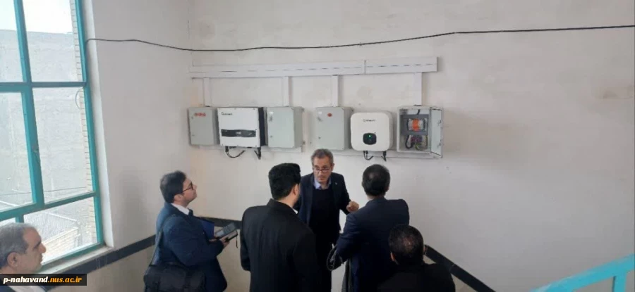 بازدید ادواری کارگروه تخصصی هیئت نظارت ارزیابی و تضمین کیفیت عتف استان همدان از دانشگاه ملی مهارت واحد نهاوند 7