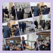 بازدید ادواری کارگروه تخصصی هیئت نظارت ارزیابی و تضمین کیفیت عتف استان همدان از دانشگاه ملی مهارت واحد نهاوند 5