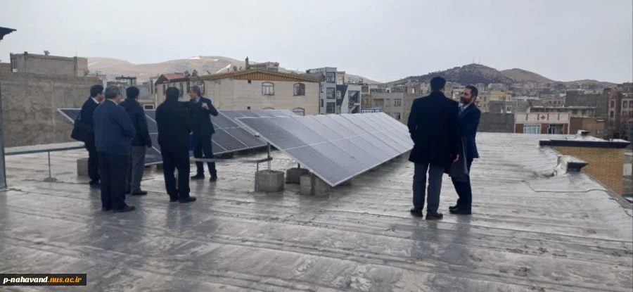 بازدید ادواری کارگروه تخصصی هیئت نظارت ارزیابی و تضمین کیفیت عتف استان همدان از دانشگاه ملی مهارت واحد نهاوند 13