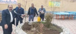 به مناسبت فرارسیدن ۲۲ اسفند سالروز بزرگداشت روز شهدا و تأسیس بنیاد شهیدانقلاب اسلامی، غرس پنج نهال مثمر در محوطه آموزشکده 17