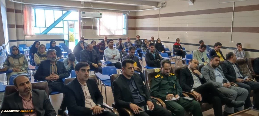 دومین جلسه ی شورای اندیشه ورز بسیج ورزشکاران شهرستان نهاوند در سالن اجتماعات مرکز برگزار شد. 5