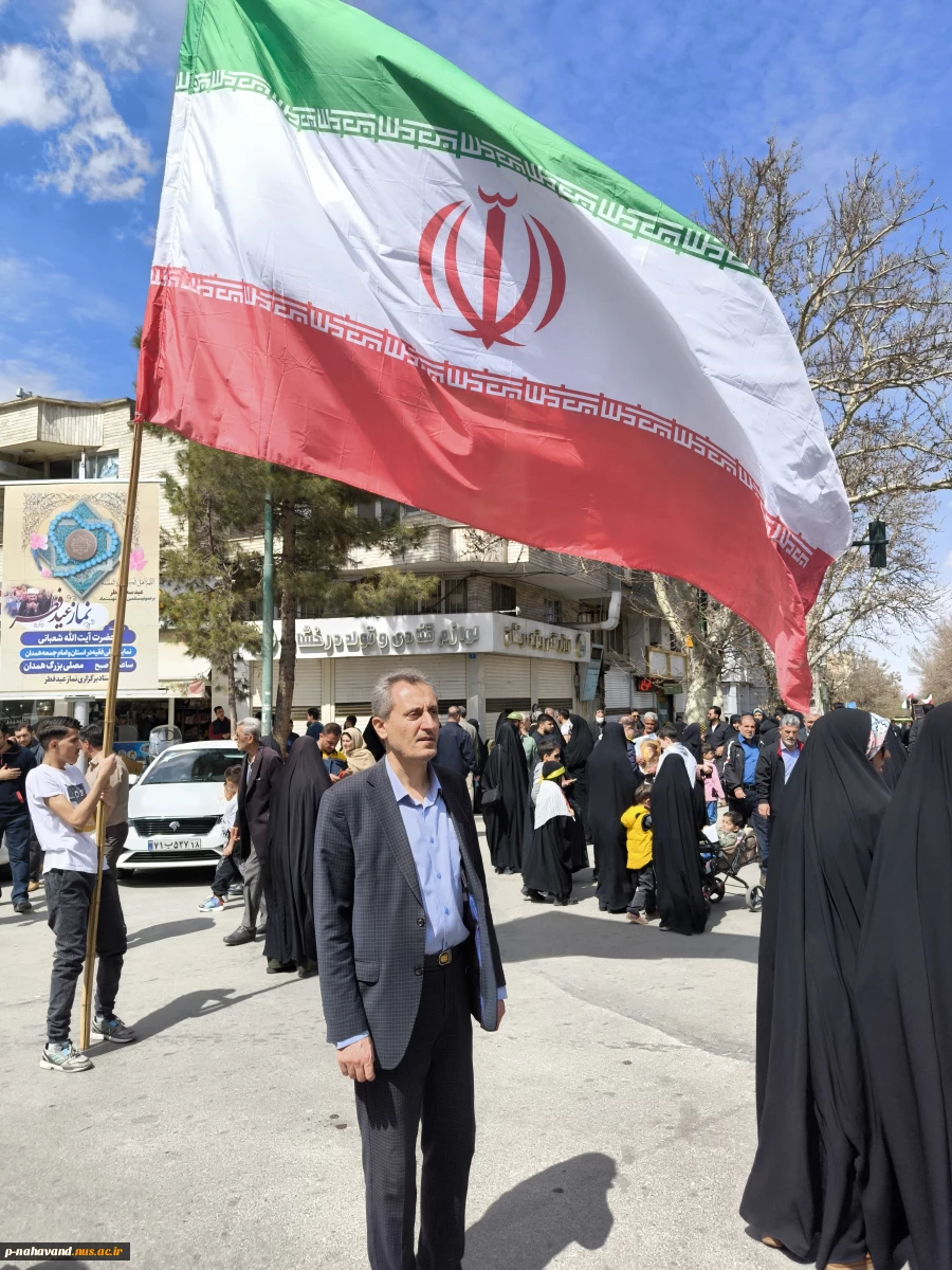 حضور دانشگاهیان دانشگاه ملی مهارت استان همدان در راهپیمایی باشکوه روز قدس
 6