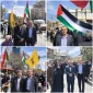 حضور دانشگاهیان دانشگاه ملی مهارت استان همدان در راهپیمایی باشکوه روز قدس