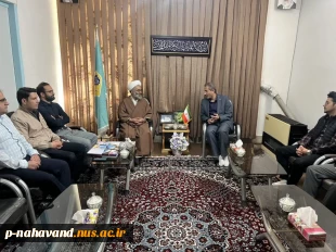 دیدار نوروزی ریاست و کارکنان آموزشکده  با حضرت حجت السلام و المسلمین محمدرضا محمدی امام جمعه این شهرستان 6