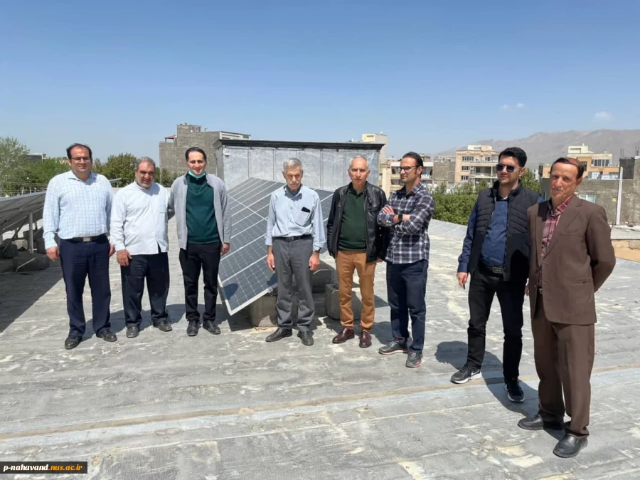 بازدید میدانی مهندس شهبازی، فرزند خیّر بزرگ نهاوند، زنده‌یاد حاج حشمت شهبازی، از دانشگاه ملی مهارت یادگار پدر 3