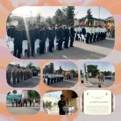 تقدیر فرمانده سپاه ناحیه نهاوند از برنامه های بسیج دانشجویی دانشگاه ملی مهارت استان همدان  3