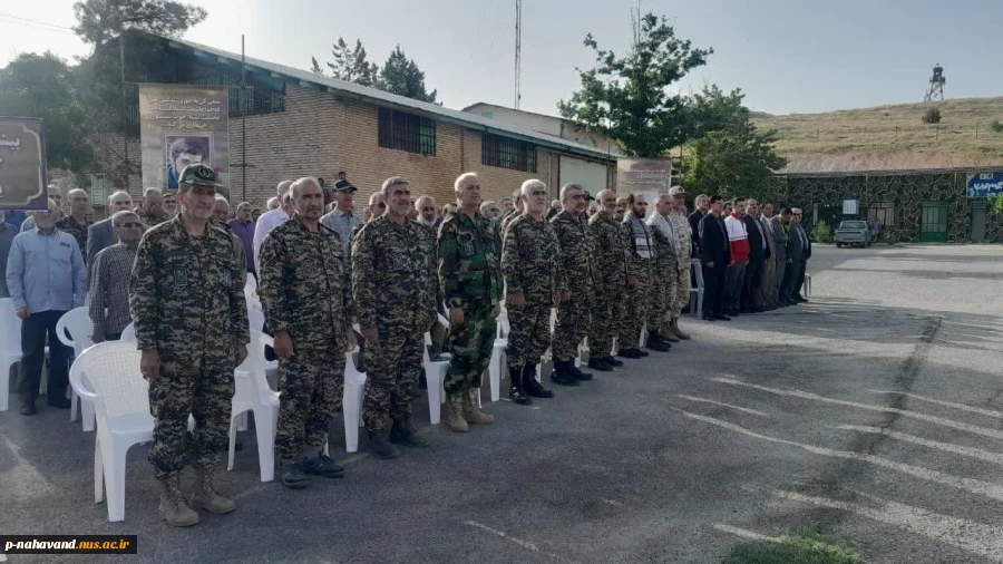 تقدیر فرمانده سپاه ناحیه نهاوند از برنامه های بسیج دانشجویی دانشگاه ملی مهارت استان همدان  7