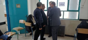 بازدید دکتر منصوری نسب، مشاور رئیس و مدیرکل مرکز نظارت، ارزیابی و تضمین کیفیت و هیئت همراه از آموزشکده  3