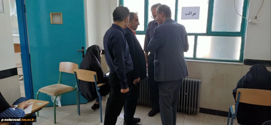 بازدید دکتر منصوری نسب، مشاور رئیس و مدیرکل مرکز نظارت، ارزیابی و تضمین کیفیت و هیئت همراه از آموزشکده  3